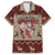 Cat And Sock Christmas Family Matching Off The Shoulder Long Sleeve Dress and Hawaiian Shirt Xmas Holiday Patterns - Wonder Print Shop
