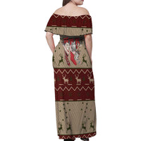Cat And Sock Christmas Family Matching Off Shoulder Maxi Dress and Hawaiian Shirt Xmas Holiday Patterns - Wonder Print Shop