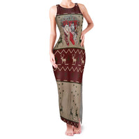 Cat And Sock Christmas Family Matching Tank Maxi Dress and Hawaiian Shirt Xmas Holiday Patterns - Wonder Print Shop