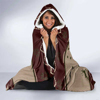 Cat And Sock Christmas Hooded Blanket Xmas Holiday Patterns - Wonder Print Shop