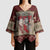 Cat And Sock Christmas Kimono Sleeve Blouse Xmas Holiday Patterns - Wonder Print Shop