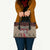 Cat And Sock Christmas Leather Bag Xmas Holiday Patterns - Wonder Print Shop