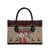 Cat And Sock Christmas Leather Bag Xmas Holiday Patterns - Wonder Print Shop