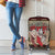 Cat And Sock Christmas Luggage Cover Xmas Holiday Patterns - Wonder Print Shop