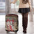 Cat And Sock Christmas Luggage Cover Xmas Holiday Patterns - Wonder Print Shop