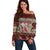Cat And Sock Christmas Off Shoulder Sweater Xmas Holiday Patterns - Wonder Print Shop
