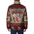 Cat And Sock Christmas Padded Jacket Xmas Holiday Patterns - Wonder Print Shop
