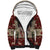 Cat And Sock Christmas Sherpa Hoodie Xmas Holiday Patterns - Wonder Print Shop