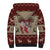 Cat And Sock Christmas Sherpa Hoodie Xmas Holiday Patterns - Wonder Print Shop