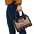 Cat And Sock Christmas Shoulder Handbag Xmas Holiday Patterns - Wonder Print Shop