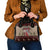 Cat And Sock Christmas Shoulder Handbag Xmas Holiday Patterns - Wonder Print Shop