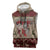 Cat And Sock Christmas Sleeveless Zip Hoodie Xmas Holiday Patterns - Wonder Print Shop