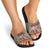 Cat And Sock Christmas Slide Sandals Xmas Holiday Patterns - Wonder Print Shop