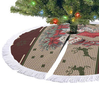 Cat And Sock Christmas Tree Skirt Xmas Holiday Patterns - Wonder Print Shop