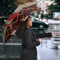 Cat And Sock Christmas Umbrella Xmas Holiday Patterns - Wonder Print Shop
