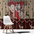 Cat And Sock Christmas Window Curtain Xmas Holiday Patterns - Wonder Print Shop