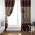 Cat And Sock Christmas Window Curtain Xmas Holiday Patterns - Wonder Print Shop