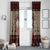 Cat And Sock Christmas Window Curtain Xmas Holiday Patterns - Wonder Print Shop