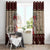 Cat And Sock Christmas Window Curtain Xmas Holiday Patterns - Wonder Print Shop