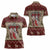 Cat And Sock Christmas Women Polo Shirt Xmas Holiday Patterns - Wonder Print Shop