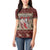 Cat And Sock Christmas Women Polo Shirt Xmas Holiday Patterns - Wonder Print Shop