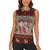 Cat And Sock Christmas Women Sleeveless Polo Shirt Xmas Holiday Patterns - Wonder Print Shop