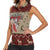 Cat And Sock Christmas Women Sleeveless Polo Shirt Xmas Holiday Patterns - Wonder Print Shop