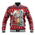 Cat Be Kind Christmas Baseball Jacket Xmas Holiday Patterns - Wonder Print Shop