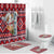 Cat Be Kind Christmas Bathroom Set Xmas Holiday Patterns - Wonder Print Shop
