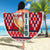 Cat Be Kind Christmas Beach Blanket Xmas Holiday Patterns - Wonder Print Shop