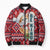 Cat Be Kind Christmas Bomber Puffer Jacket Xmas Holiday Patterns - Wonder Print Shop