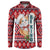 Cat Be Kind Christmas Button Sweatshirt Xmas Holiday Patterns - Wonder Print Shop