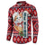 Cat Be Kind Christmas Button Sweatshirt Xmas Holiday Patterns - Wonder Print Shop