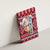 Cat Be Kind Christmas Canvas Wall Art Xmas Holiday Patterns - Wonder Print Shop