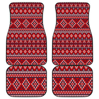 Cat Be Kind Christmas Car Mats Xmas Holiday Patterns - Wonder Print Shop