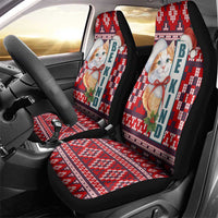 Cat Be Kind Christmas Car Seat Cover Xmas Holiday Patterns - Wonder Print Shop