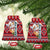 Cat Be Kind Christmas Ceramic Ornament Xmas Holiday Patterns - Wonder Print Shop