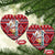 Cat Be Kind Christmas Ceramic Ornament Xmas Holiday Patterns - Wonder Print Shop