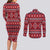 Cat Be Kind Christmas Couples Matching Long Sleeve Bodycon Dress and Long Sleeve Button Shirt Xmas Holiday Patterns - Wonder Print Shop
