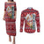 Cat Be Kind Christmas Couples Matching Puletasi and Long Sleeve Button Shirt Xmas Holiday Patterns - Wonder Print Shop