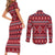 Cat Be Kind Christmas Couples Matching Short Sleeve Bodycon Dress and Long Sleeve Button Shirt Xmas Holiday Patterns - Wonder Print Shop