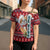 Cat Be Kind Christmas Cross Shoulder Shirt Xmas Holiday Patterns - Wonder Print Shop
