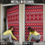 Cat Be Kind Christmas Door Cover Xmas Holiday Patterns - Wonder Print Shop