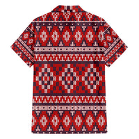 Cat Be Kind Christmas Family Matching Off The Shoulder Long Sleeve Dress and Hawaiian Shirt Xmas Holiday Patterns - Wonder Print Shop