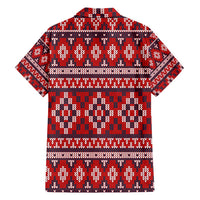 Cat Be Kind Christmas Family Matching Off Shoulder Short Dress and Hawaiian Shirt Xmas Holiday Patterns - Wonder Print Shop