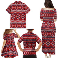 Cat Be Kind Christmas Family Matching Puletasi and Hawaiian Shirt Xmas Holiday Patterns - Wonder Print Shop