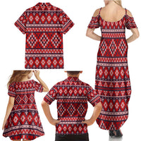 Cat Be Kind Christmas Family Matching Summer Maxi Dress and Hawaiian Shirt Xmas Holiday Patterns - Wonder Print Shop