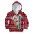 Cat Be Kind Christmas Kid Hoodie Xmas Holiday Patterns - Wonder Print Shop