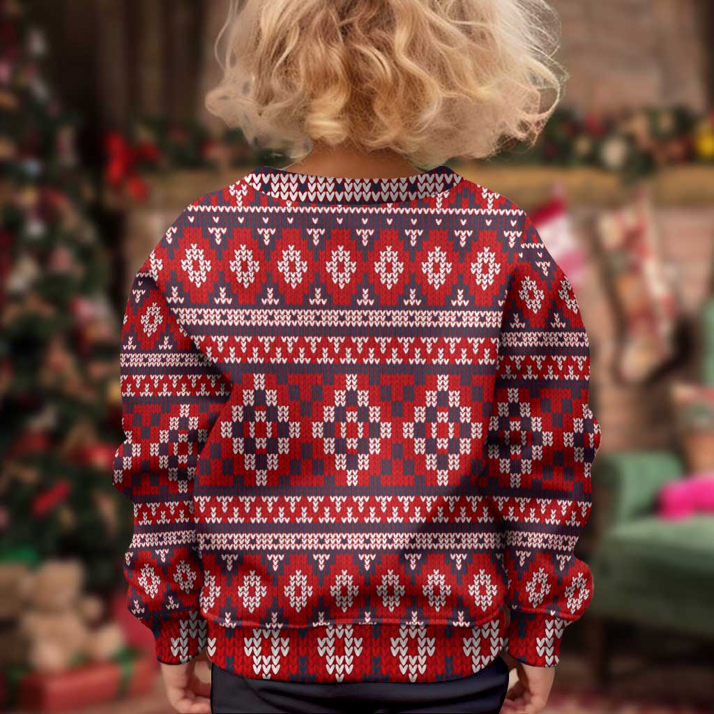 Cat Be Kind Christmas Kid Ugly Christmas Sweater Xmas Holiday Patterns - Wonder Print Shop