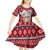 Cat Be Kind Christmas Kid Short Sleeve Dress Xmas Holiday Patterns - Wonder Print Shop